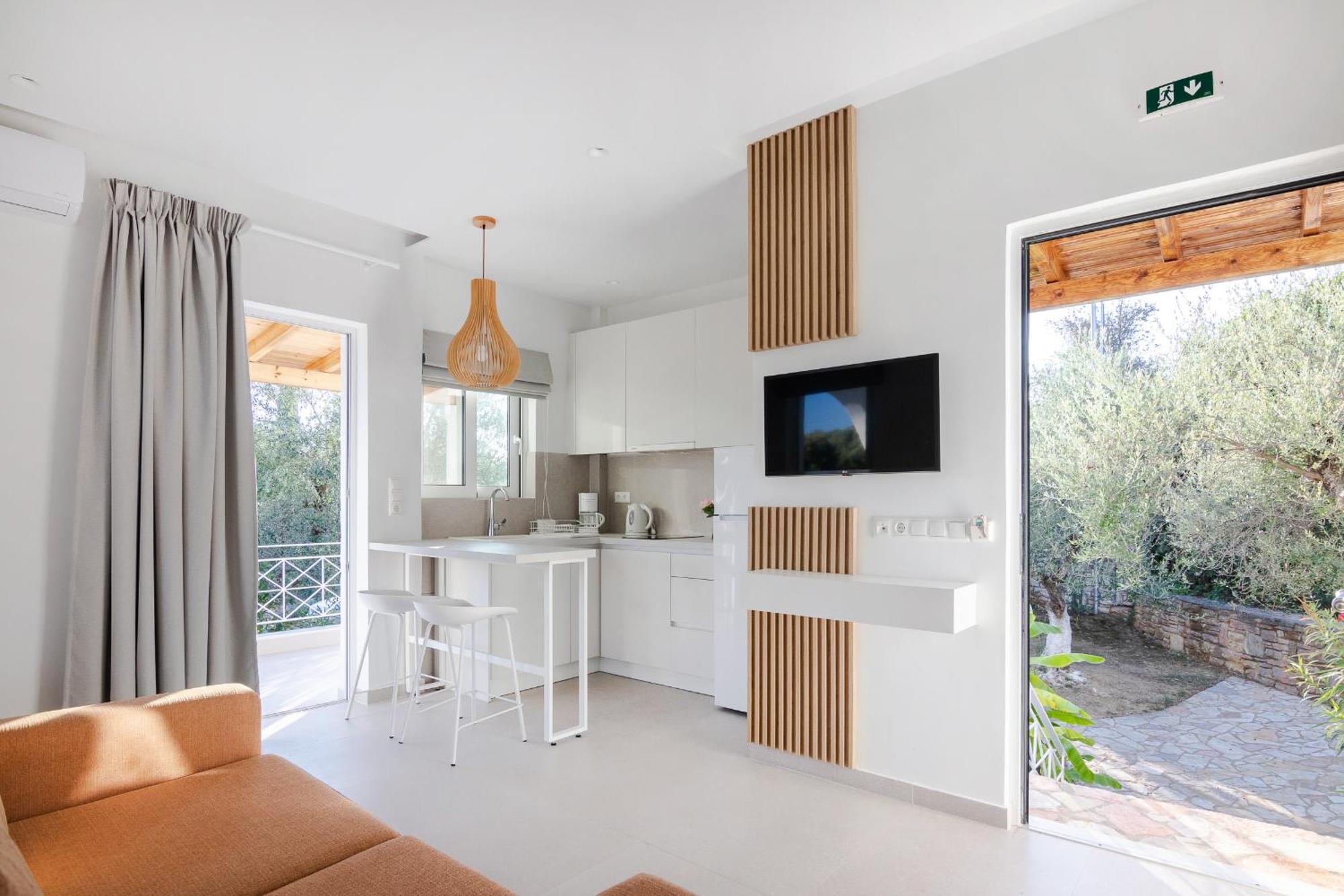 Peroulia Beach Houses Koroni  Ngoại thất bức ảnh