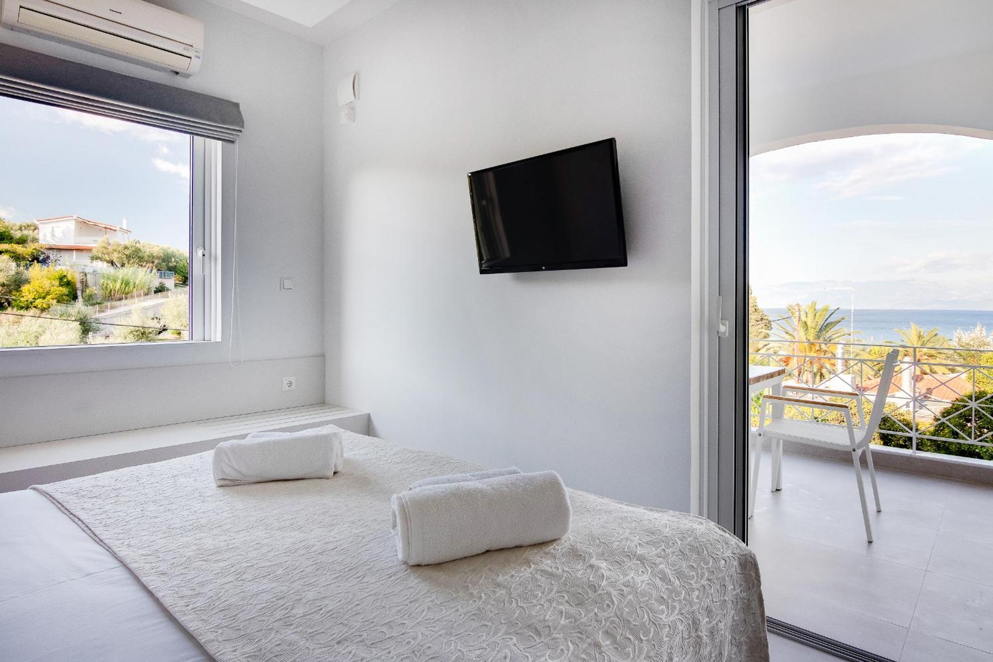 Peroulia Beach Houses Koroni  Ngoại thất bức ảnh